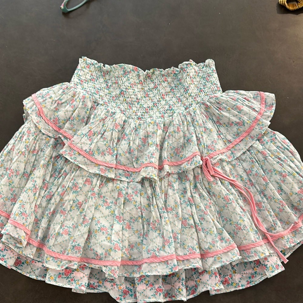 loveshackfancy neve skirt